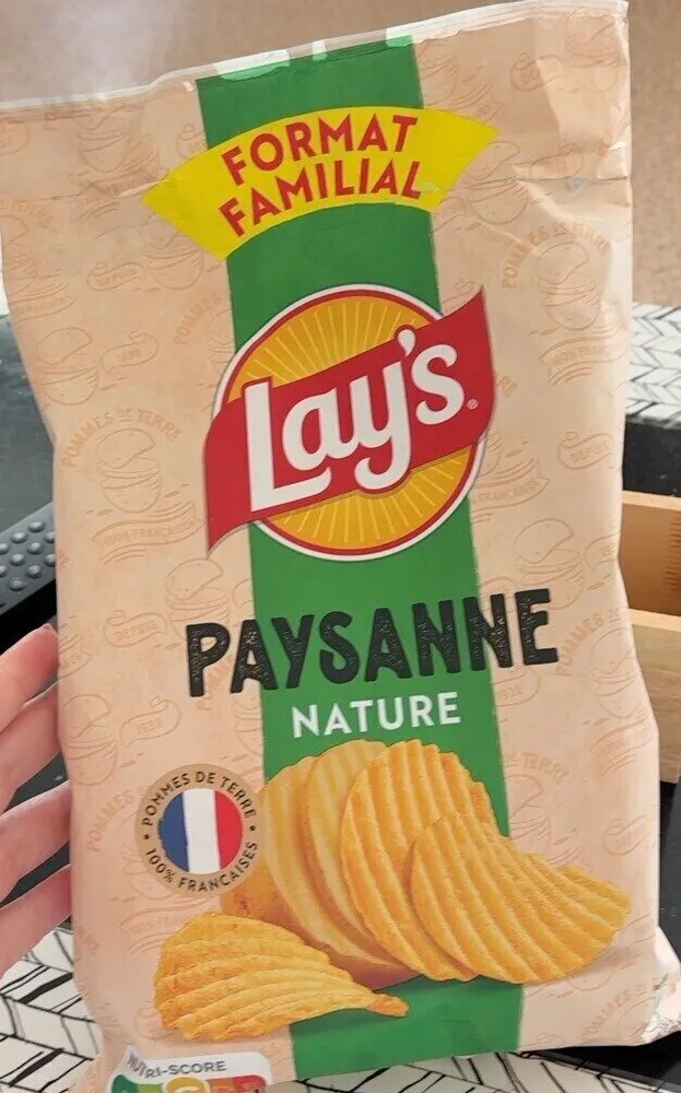 Chips paysanne nature