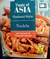 Nudeln mit Sesam & Teriyaki-Sauce