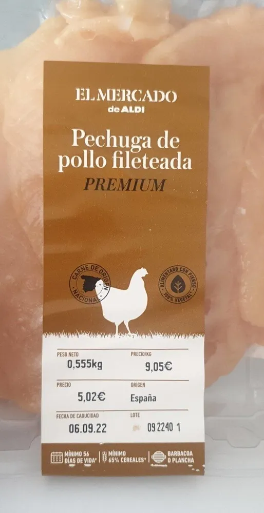 Pechuga de pollo