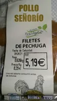 Filetes de pechuga de pollo
