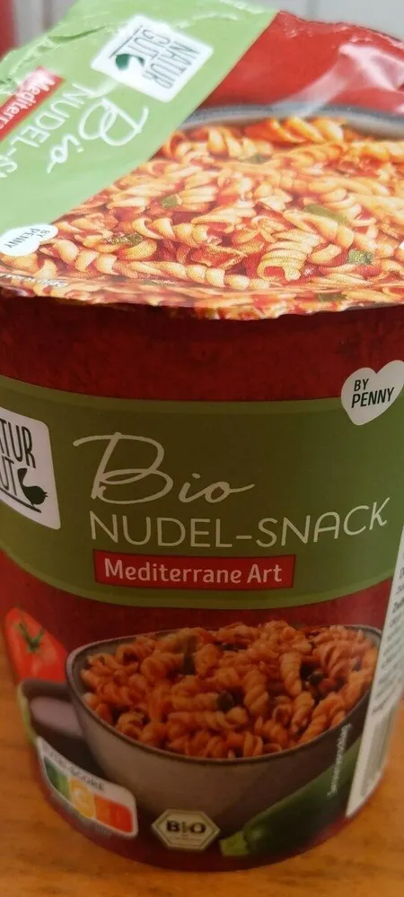Bio Nudel-Snack Mediterrane Art