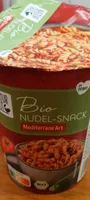 Bio Nudel-Snack Mediterrane Art