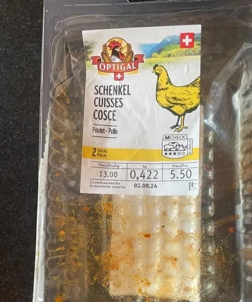 Cuisses de poulet Migros