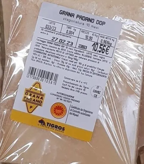 Grana padano dop