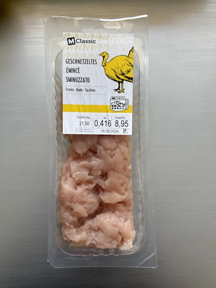 Geschnetzeltes Truten