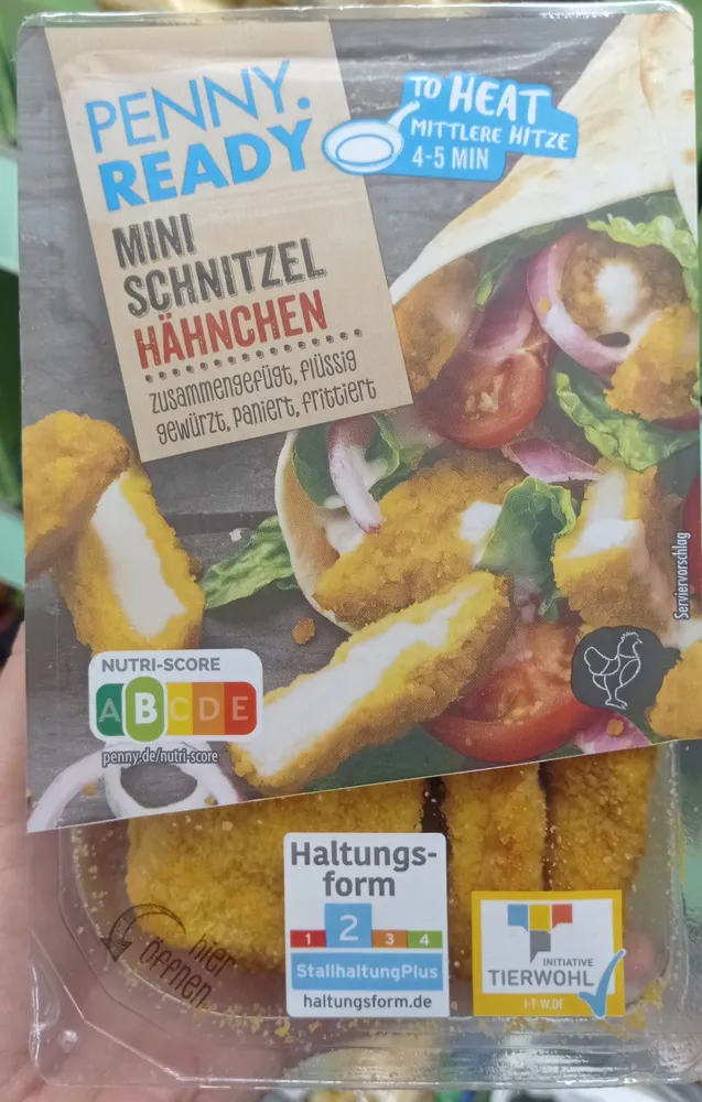 Mini Schnitzel Hähnchen