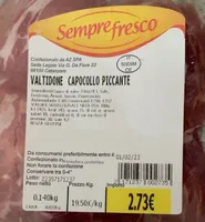 Valtidone capocollo piccante