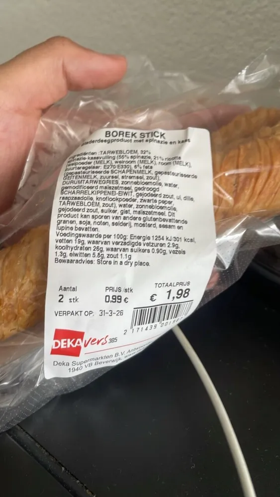 Borek Stick spinach- feta