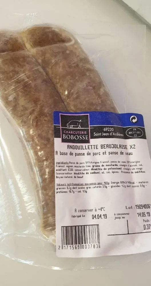 Andouillette beaujolaise
