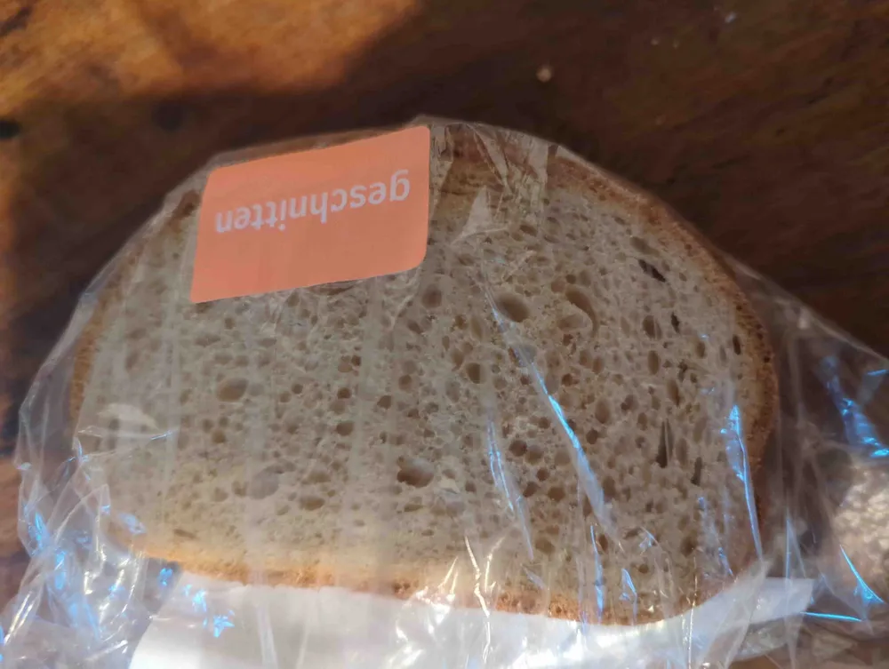 Feinbrot geschnitten