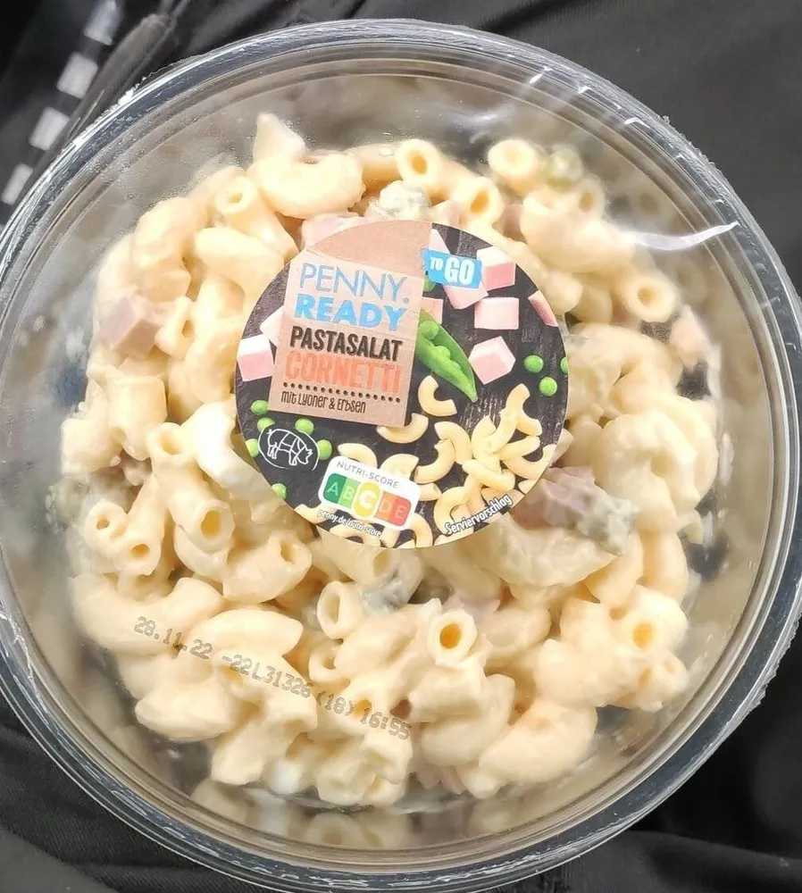 Pastasalat Cornetti