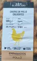 Chispas de pollo crujiente