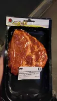 Schweinshalssteak mariniert