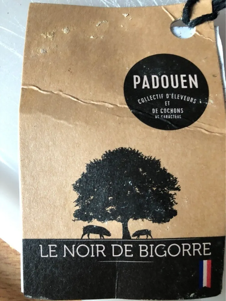 Saucisson de porc noir de bigorre