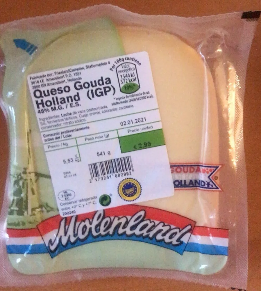 Queso Gouda Holland (IGP)