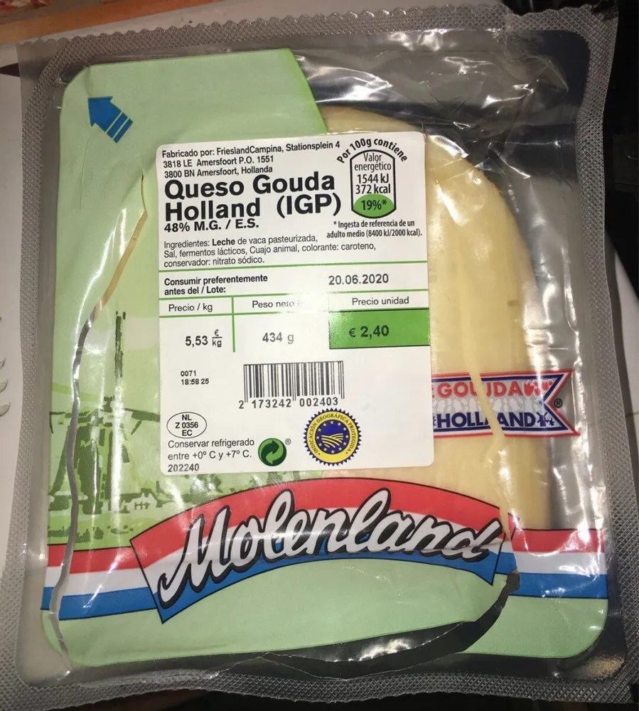 Queso Gouda Holland