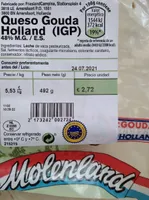 Queso gouda Holland (IGP)