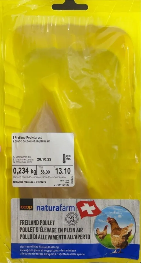 Natura farm freiland Poulet