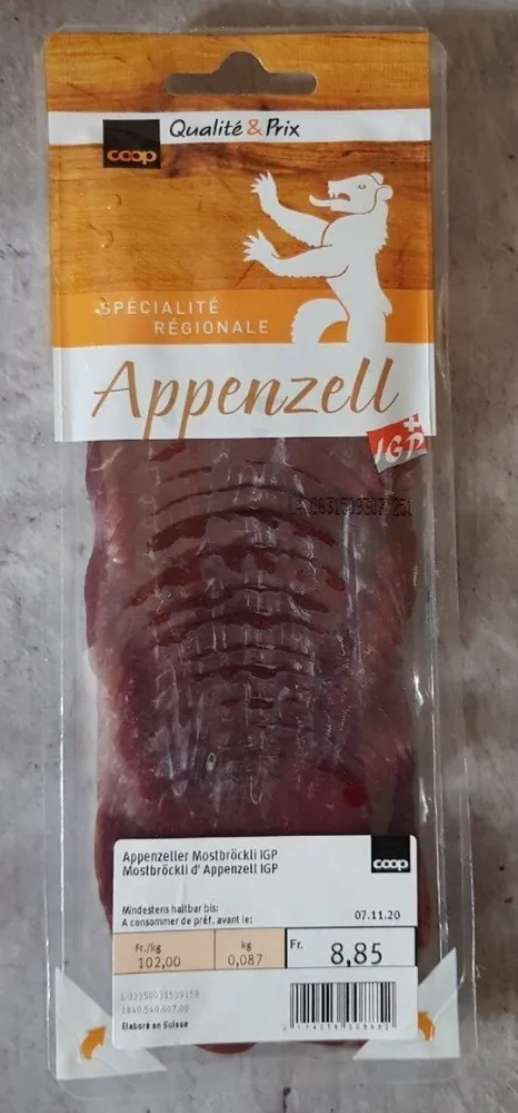 Appenzell bœuf fumé