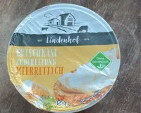 Frischkäsezubereitung - Meerrettich