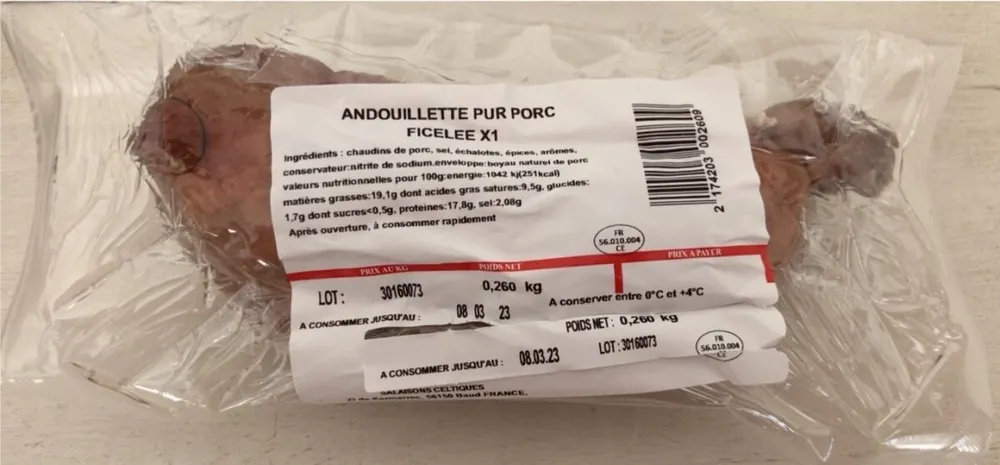Andouillette pur porc ficelée