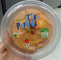 Pikante Feta-Paprika Creme
