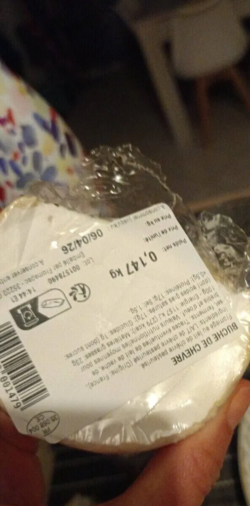Bûche de chèvre