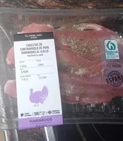 CHULETAS DE CONTRAMUSLO DE PAVO MARINADAS AL AJILLO