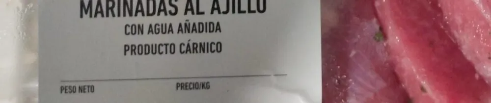 Chuletas de pavo al ajillo