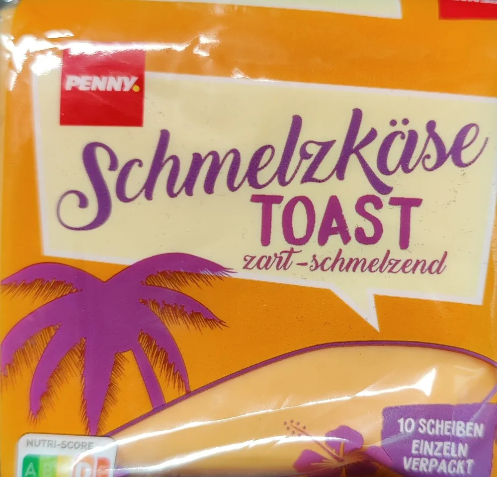 Schmelzkäse Toast