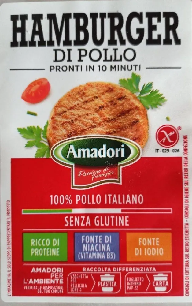 Hamburger di pollo