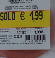 Hamburger di pollo
