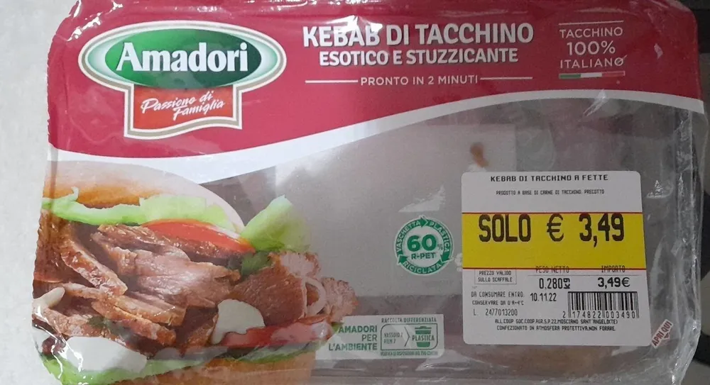KEBAB DI TACCHINO ESOTICO E STUZZICANTE
