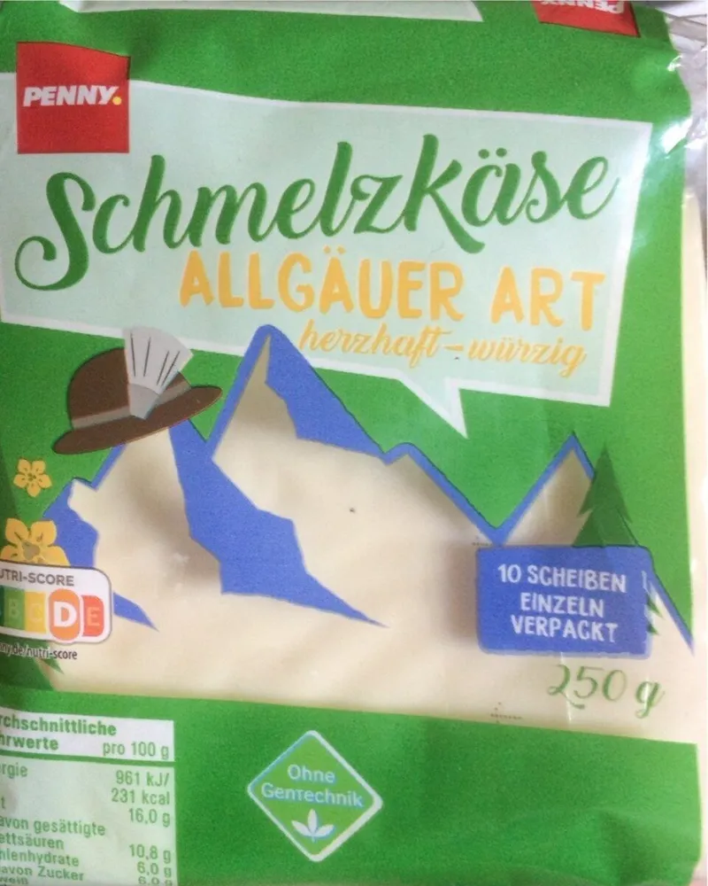 processed cheese Allgäu art