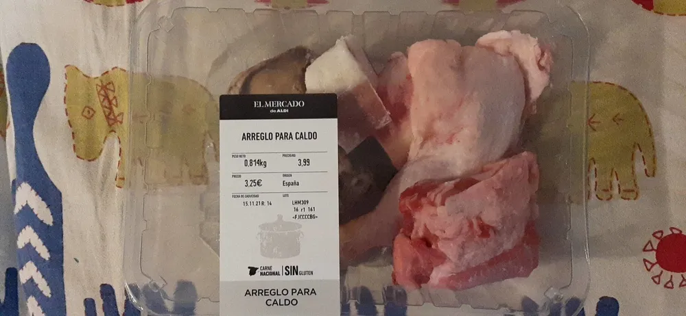 Arreglo para caldo