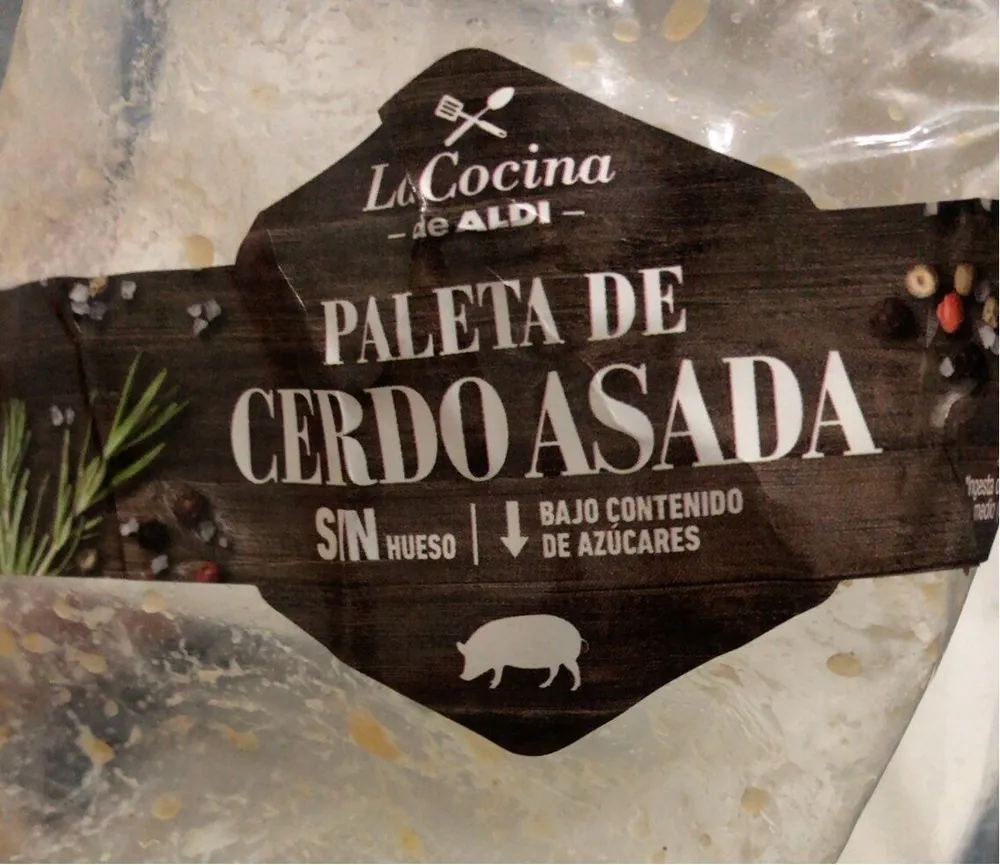 Paleta de cerdo assda