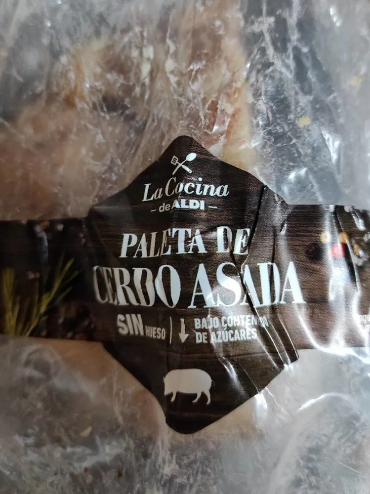 Paleta asada sin hueso