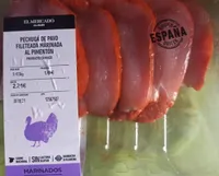 Pechuga de pavo marinada al pimentón