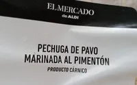 Pechuga de pavo marinada al pimentón