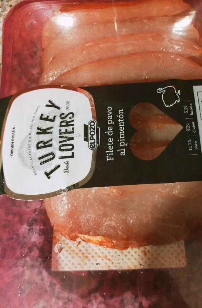 Filete de pavo al pimentón