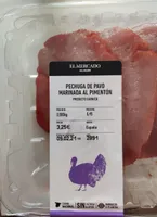 PECHUGA DE PAVO MARINADA AL PIMENTÓN