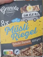 Müsliriegel Schoko Banane