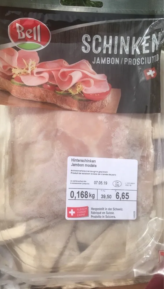 Jambon modèle