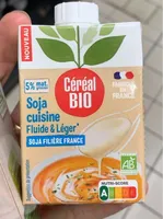 Creme fluide Soja cuisine