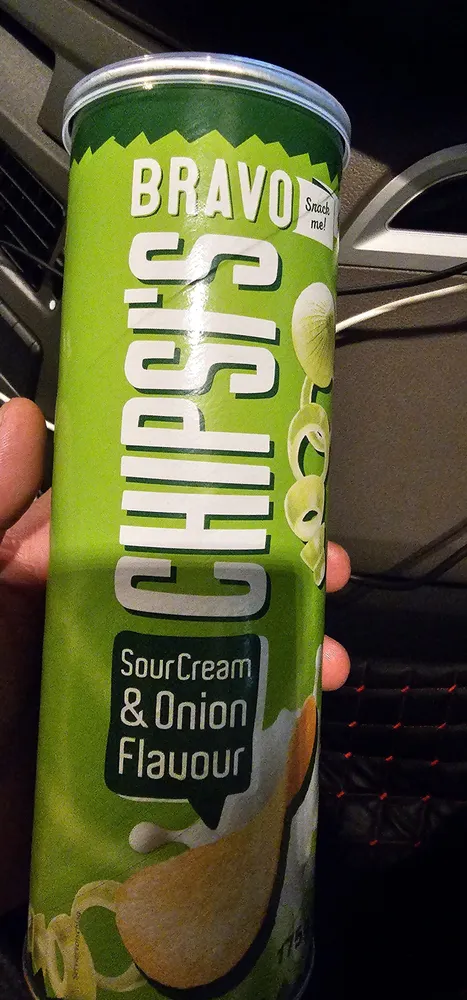 CHIPS'S Sour Cream & Onion Flavour