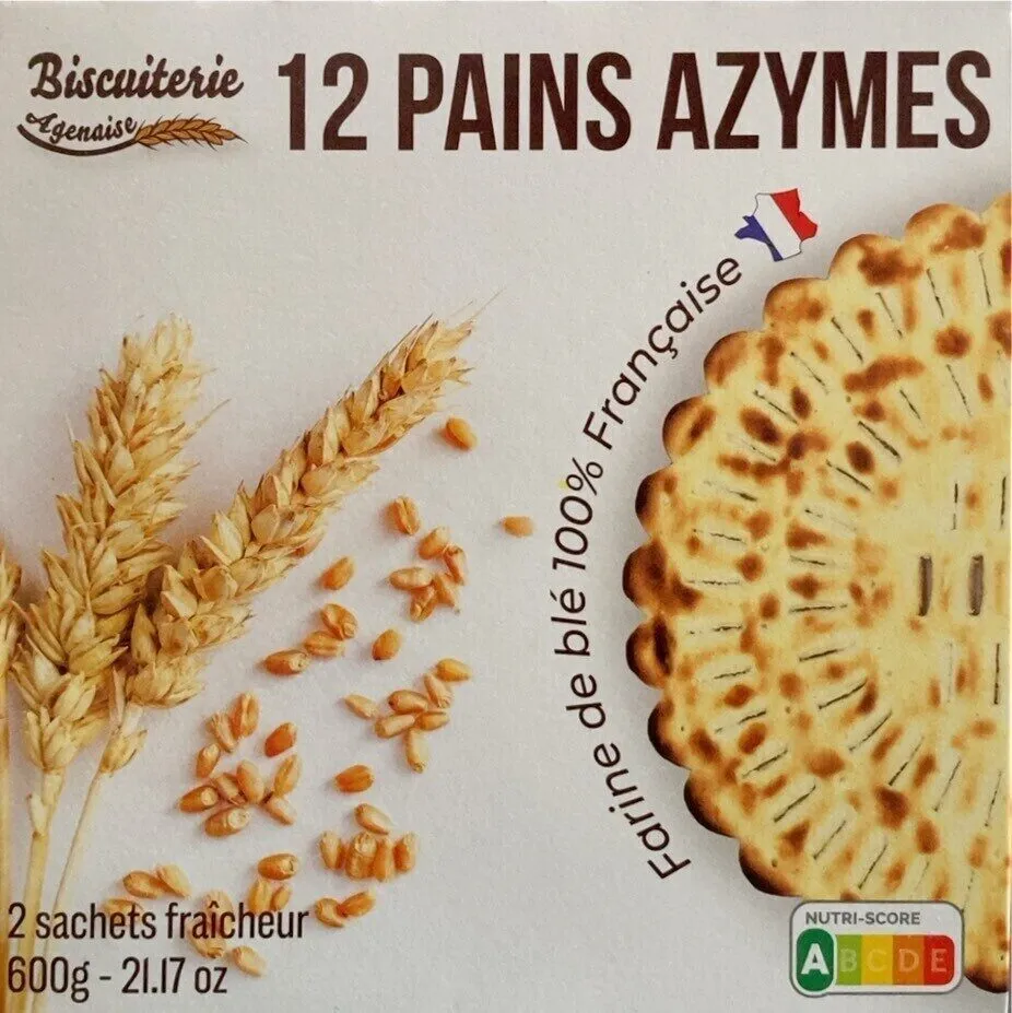 12 Pains azymes