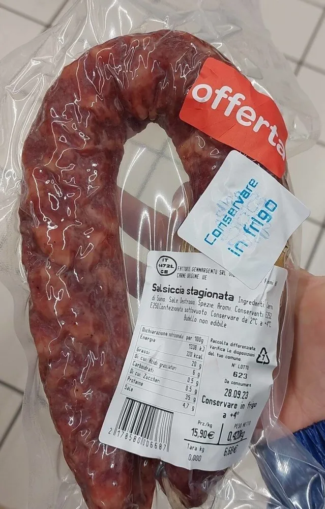 Salsiccia stagionata