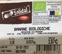 Banane biologiche
