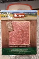 Salami, geschnitten