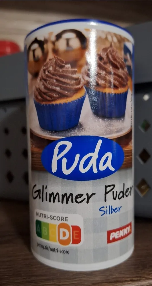 Glimmer Puder Silber